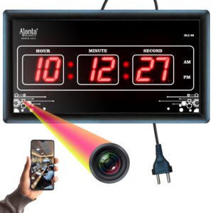 Spy Camera Wall Clock Hidden with Video Recording