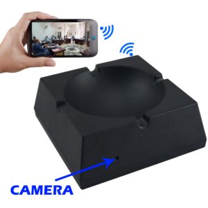 HD WiFi 1080 Ashtray Spy Camera 32gb Memory supportable, Recording from Anywhere